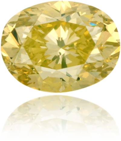 Natural Green Diamond Oval 1.12 ct Polished