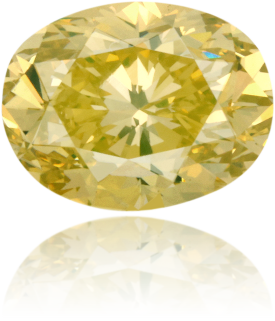 Natural Green Diamond Oval 1.12 ct Polished