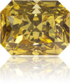Natural Green Diamond Rectangle 1.01 ct Polished