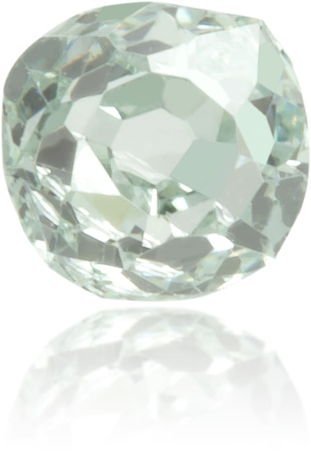 Natural Green Diamond Round 0.10 ct Polished