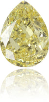 Natural Yellow Diamond Pear Shape 0.38 ct Polished