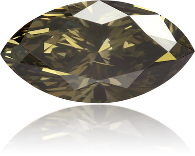 Natural Brown Diamond Marquise 2.18 ct Polished