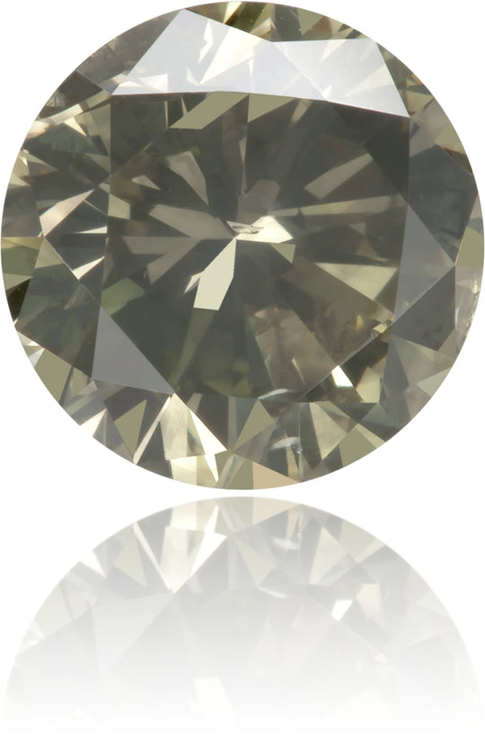 Natural Green Diamond Round 1.39 ct Polished