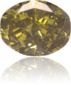 Natural Green Diamond Oval 0.90 ct Polished
