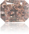 Natural Pink Diamond Rectangle 0.35 ct Polished