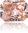Natural Pink Diamond Rectangle 0.35 ct Polished