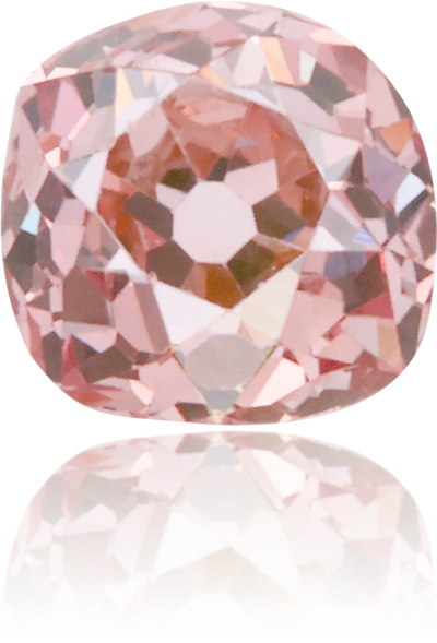 Natural Pink Diamond Cushion 0.60 ct Polished