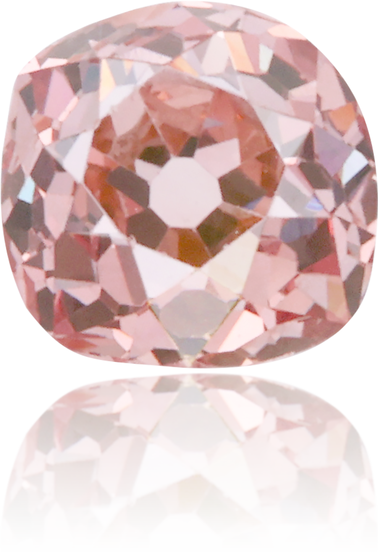 Natural Pink Diamond Cushion 0.60 ct Polished