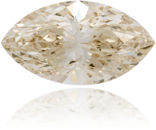 Natural Brown Diamond Marquise 1.03 ct Polished