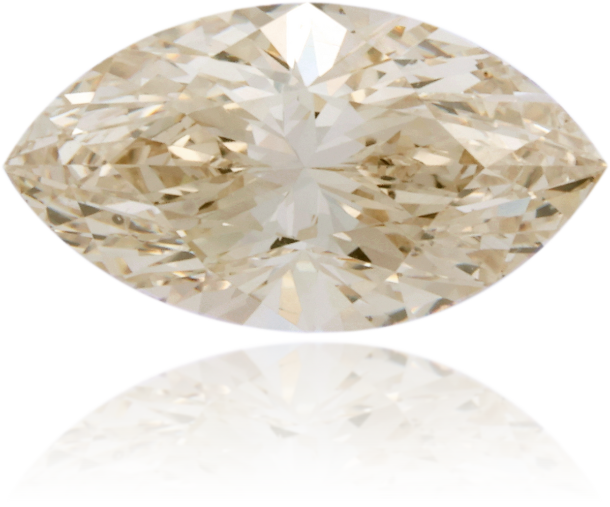 Natural Brown Diamond Marquise 1.03 ct Polished