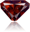 Natural Brown Diamond Triangle 1.23 ct Polished