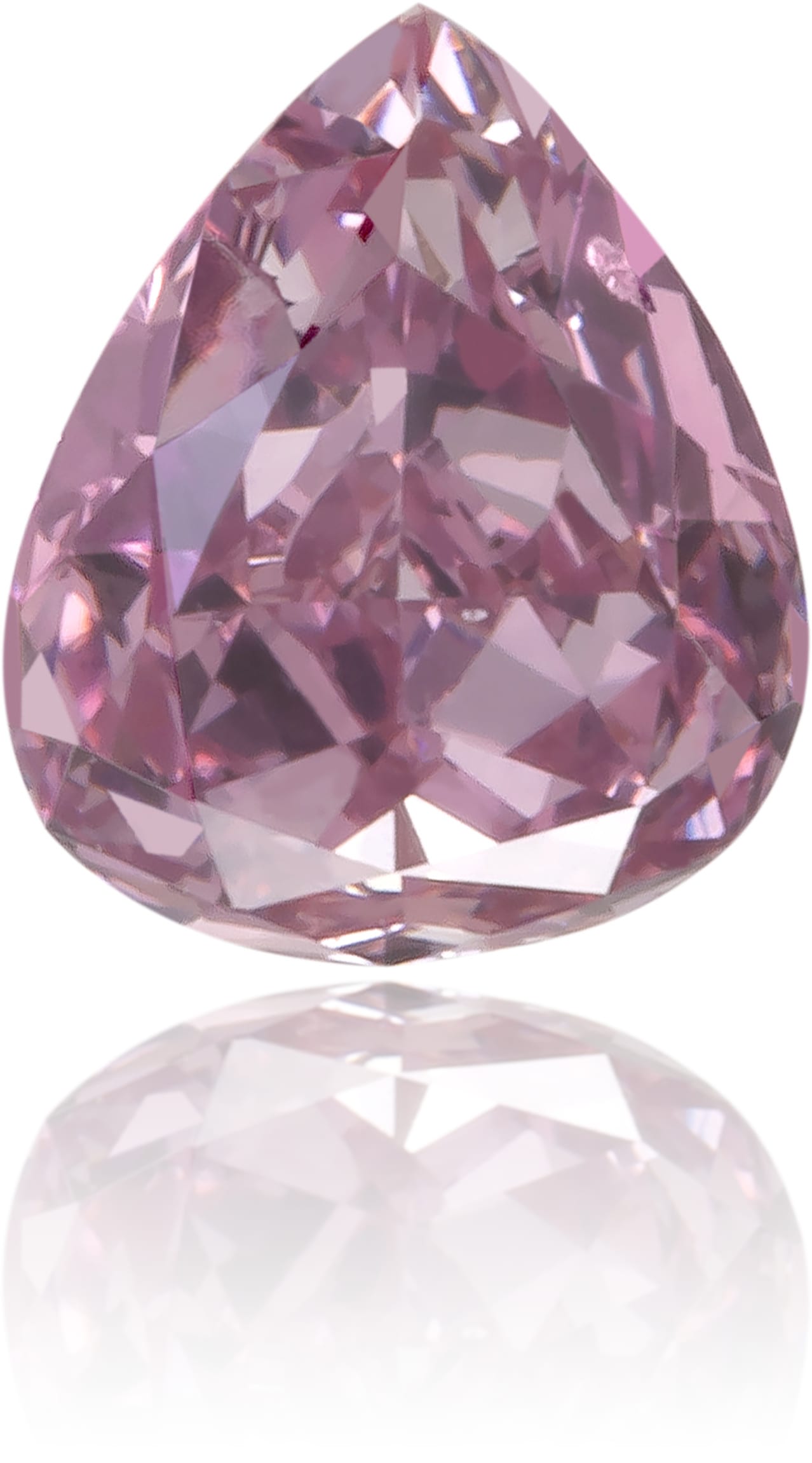 Natural Pink Diamond Pear Shape 0.22 ct Polished