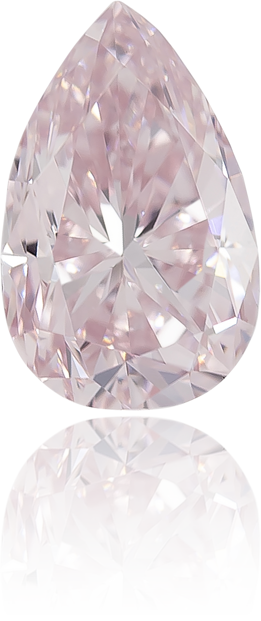 Natural Purple Diamond Pear Shape 0.86 ct Polished