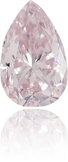 Natural Purple Diamond Pear Shape 0.86 ct Polished