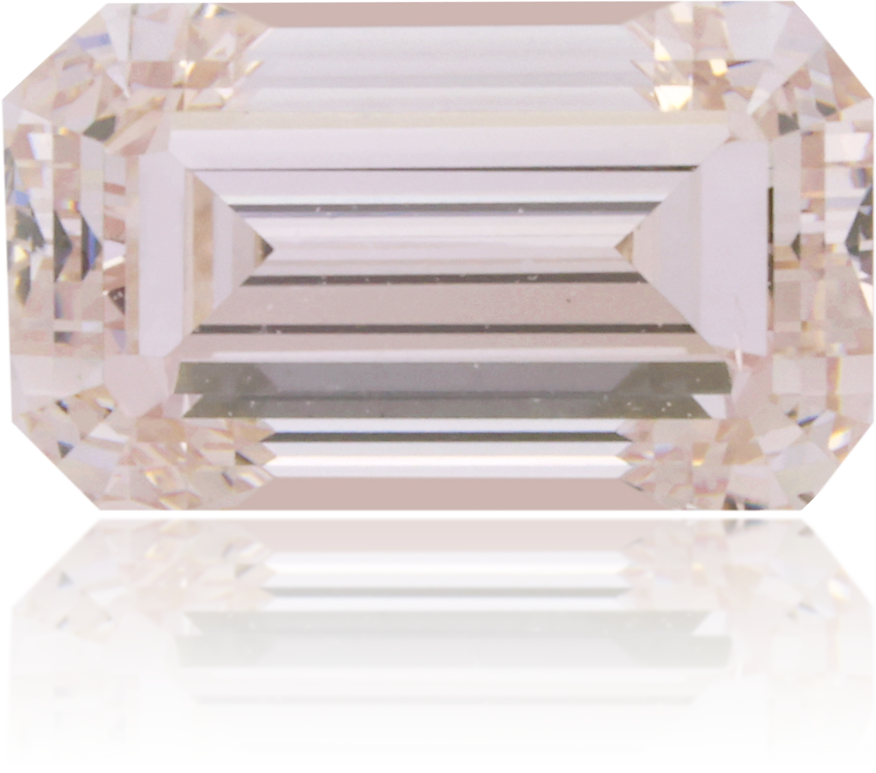 Natural Pink Diamond Baguette 1.21 ct Polished