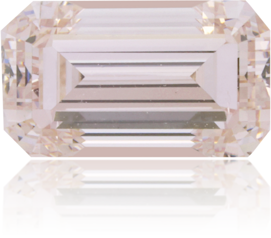 Natural Pink Diamond Baguette 1.21 ct Polished