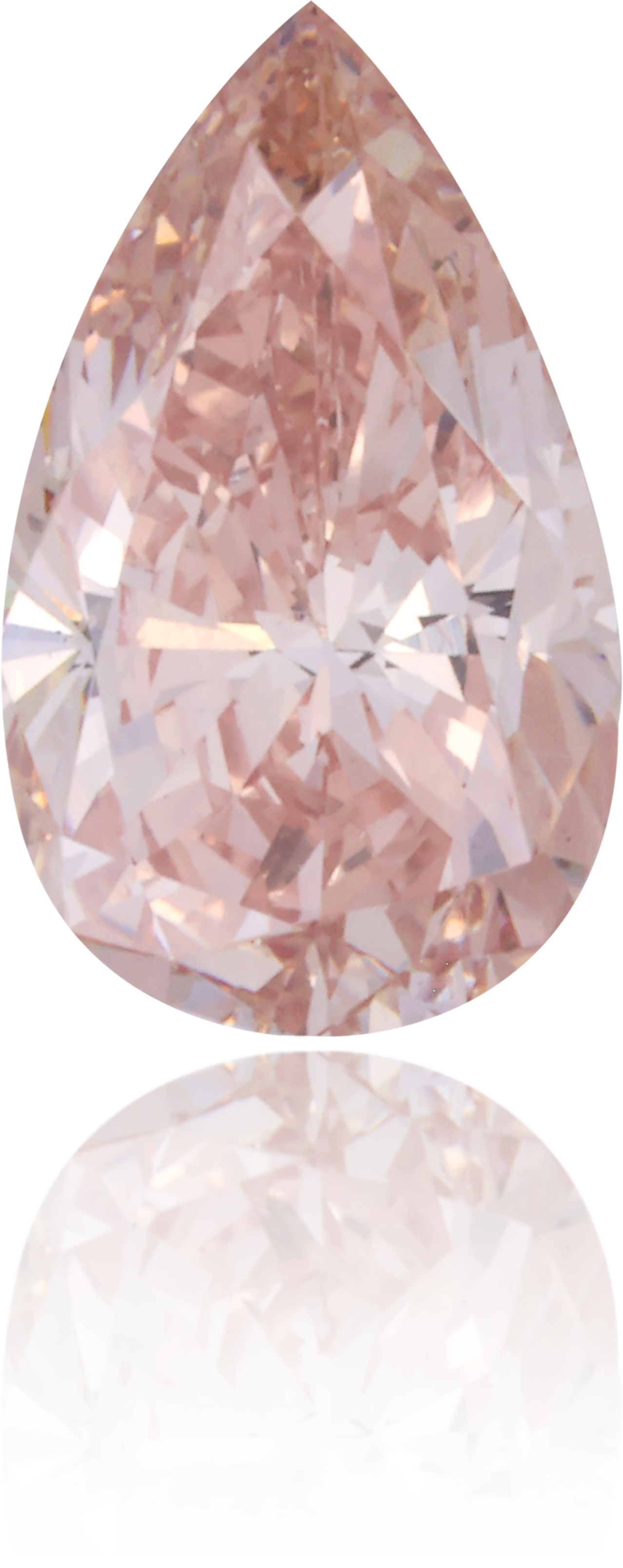 Natural Pink Diamond Pear Shape 0.94 ct Polished