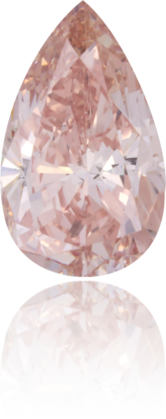 Natural Pink Diamond Pear Shape 0.94 ct Polished