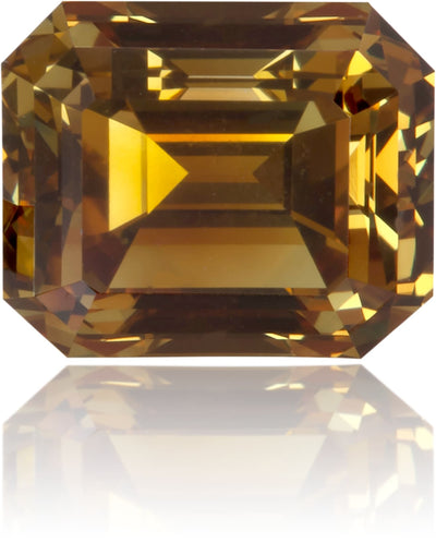 Natural Brown Diamond Rectangle 1.00 ct Polished