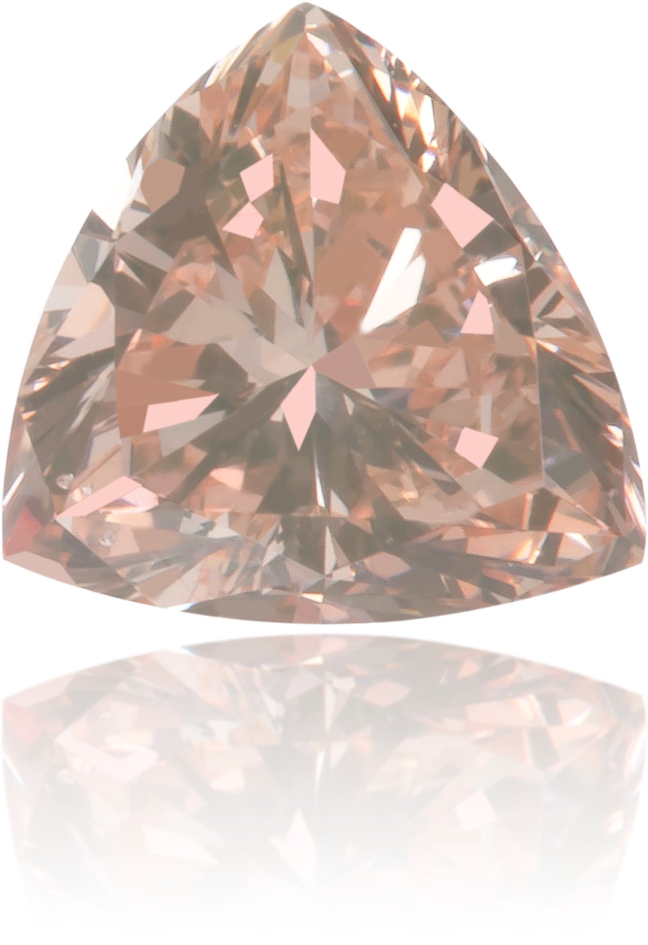 Natural Pink Diamond Triangle 0.36 ct Polished