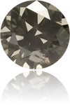 Natural Gray Diamond Round 0.43 ct Polished