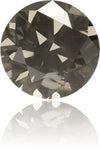 Natural Gray Diamond Round 0.44 ct Polished