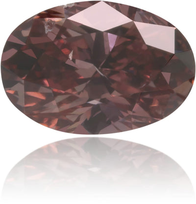 Natural Pink Diamond Oval 0.27 ct Polished
