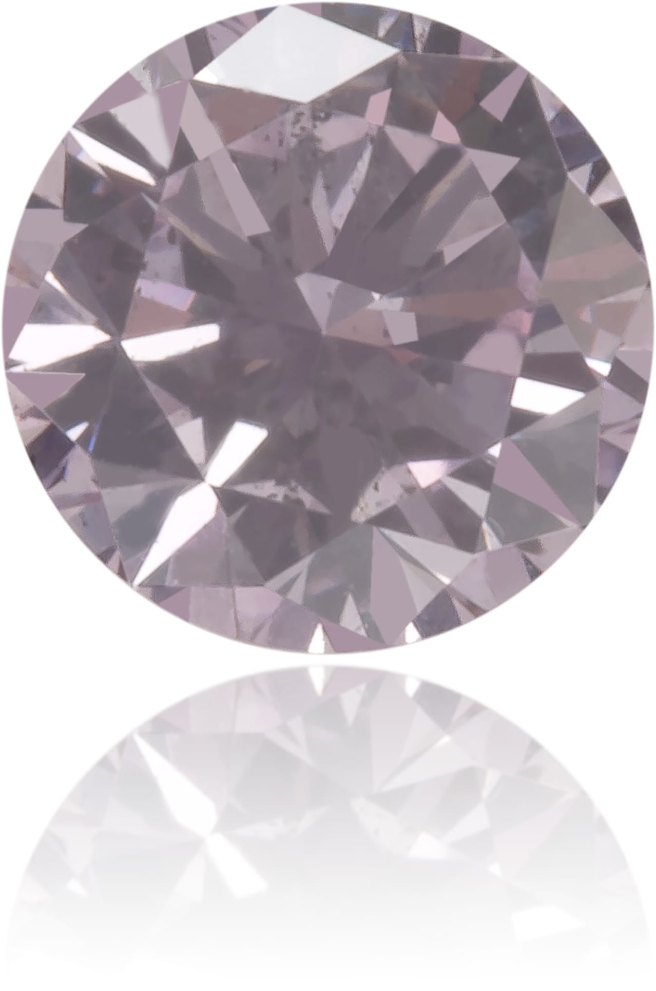 Natural Purple Diamond Round 0.23 ct Polished