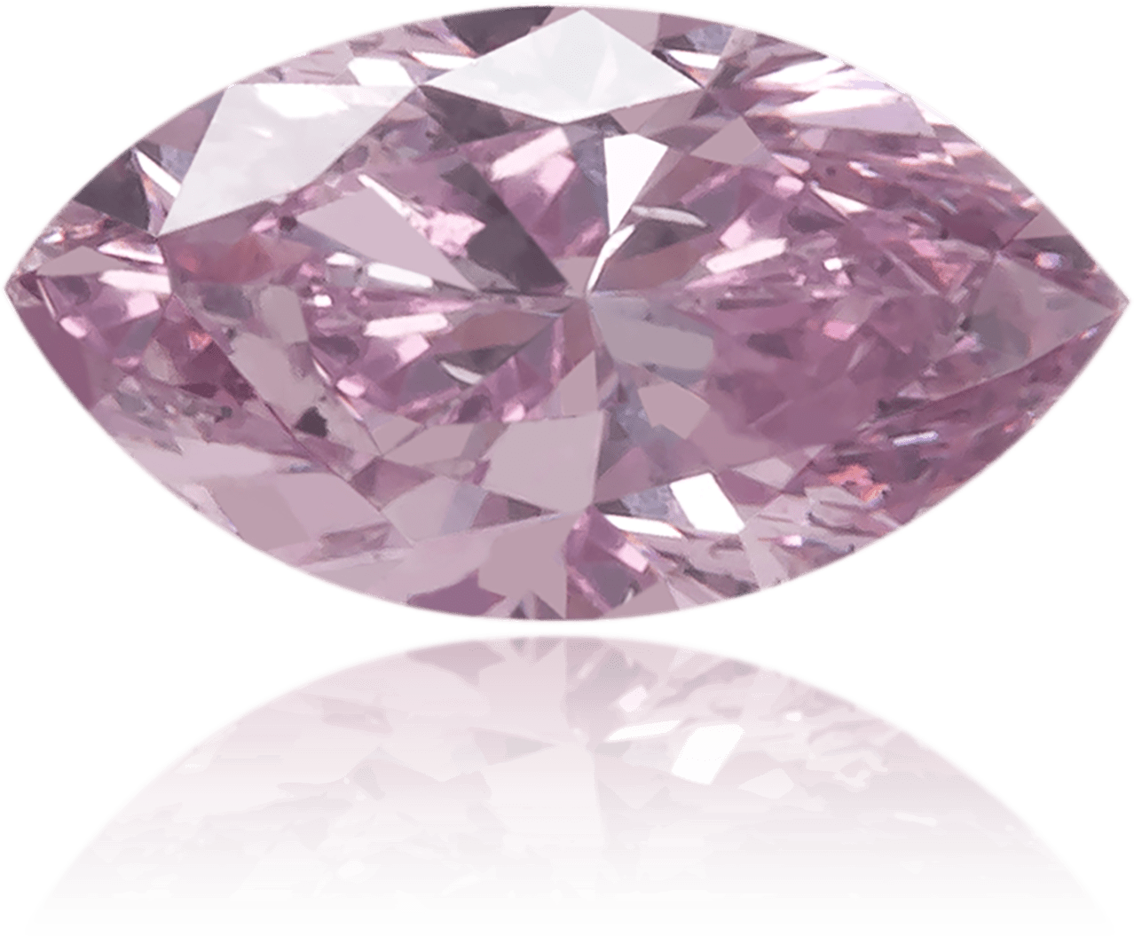 Natural Pink Diamond Marquise 0.18 ct Polished