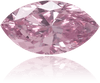 Natural Pink Diamond Marquise 0.18 ct Polished