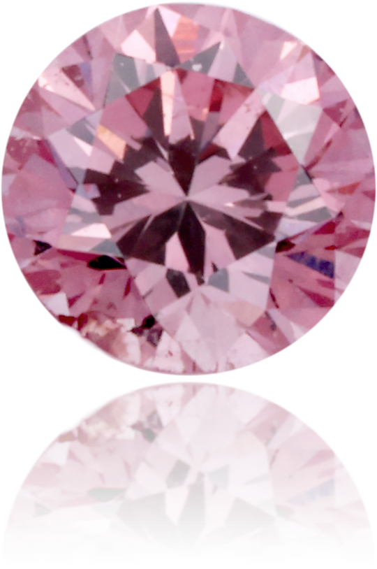 Natural Pink Diamond Round 0.15 ct Polished