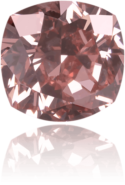 Natural Pink Diamond Cushion 0.30 ct Polished