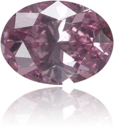 Natural Pink Diamond Oval 0.22 ct Polished