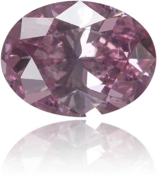 Natural Pink Diamond Oval 0.22 ct Polished