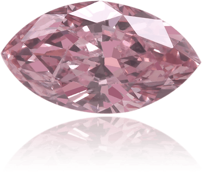 Natural Pink Diamond Marquise 0.19 ct Polished