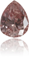 Natural Pink Diamond Pear Shape 0.14 ct Polished