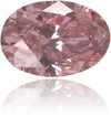 Natural Pink Diamond Oval 0.20 ct Polished
