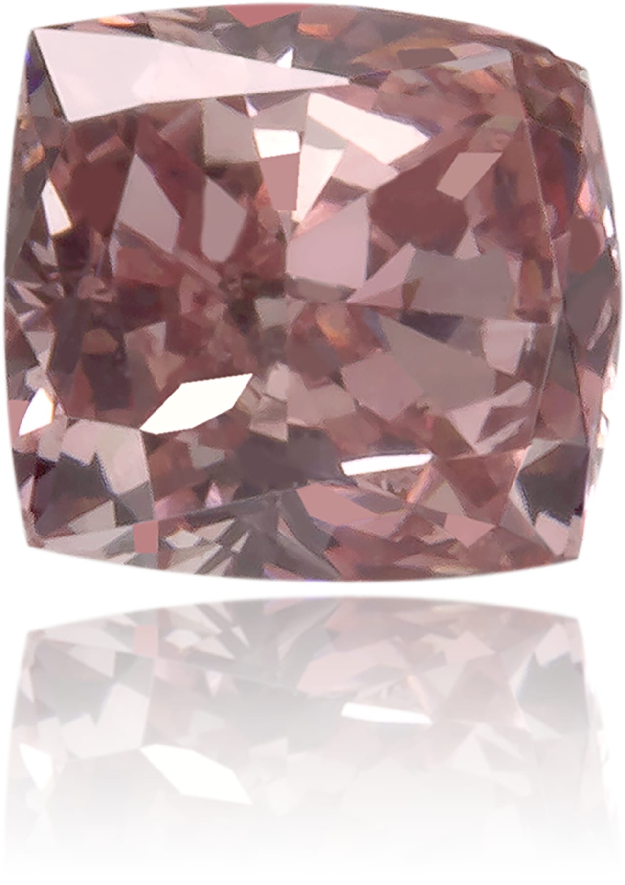 Natural Pink Diamond Cushion 0.20 ct Polished