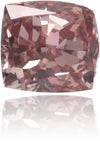 Natural Pink Diamond Cushion 0.20 ct Polished