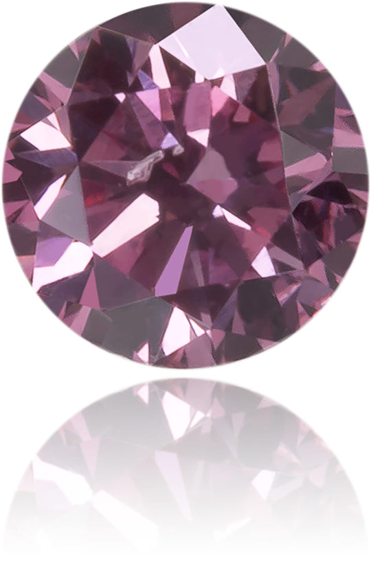 Natural Pink Diamond Round 0.14 ct Polished