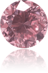 Natural Pink Diamond Round 0.17 ct Polished