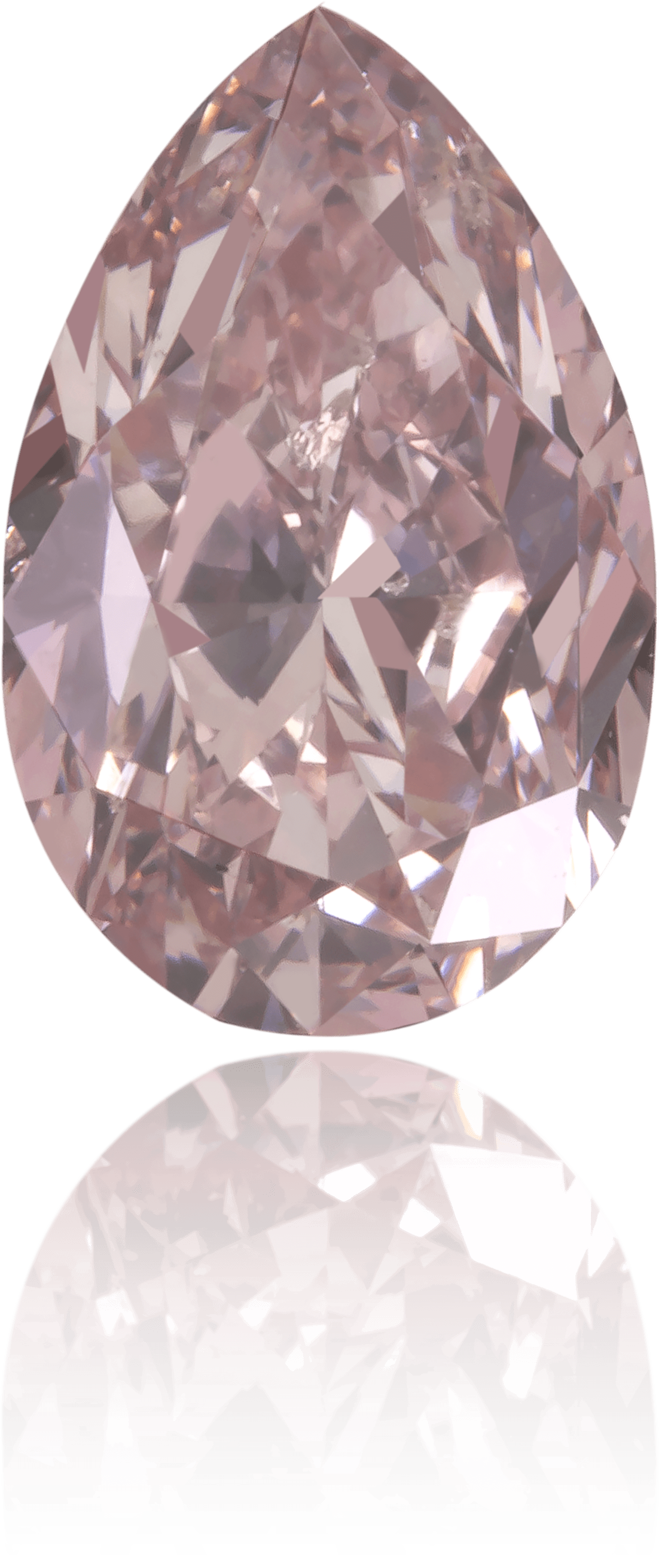 Natural Pink Diamond Pear Shape 0.78 ct Polished
