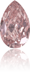 Natural Pink Diamond Pear Shape 0.78 ct Polished