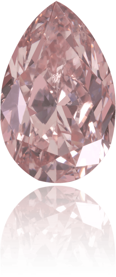 Natural Pink Diamond Pear Shape 0.78 ct Polished