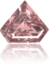 Natural Pink Diamond Triangle 0.27 ct Polished