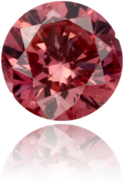 Natural Pink Diamond Round 0.12 ct Polished