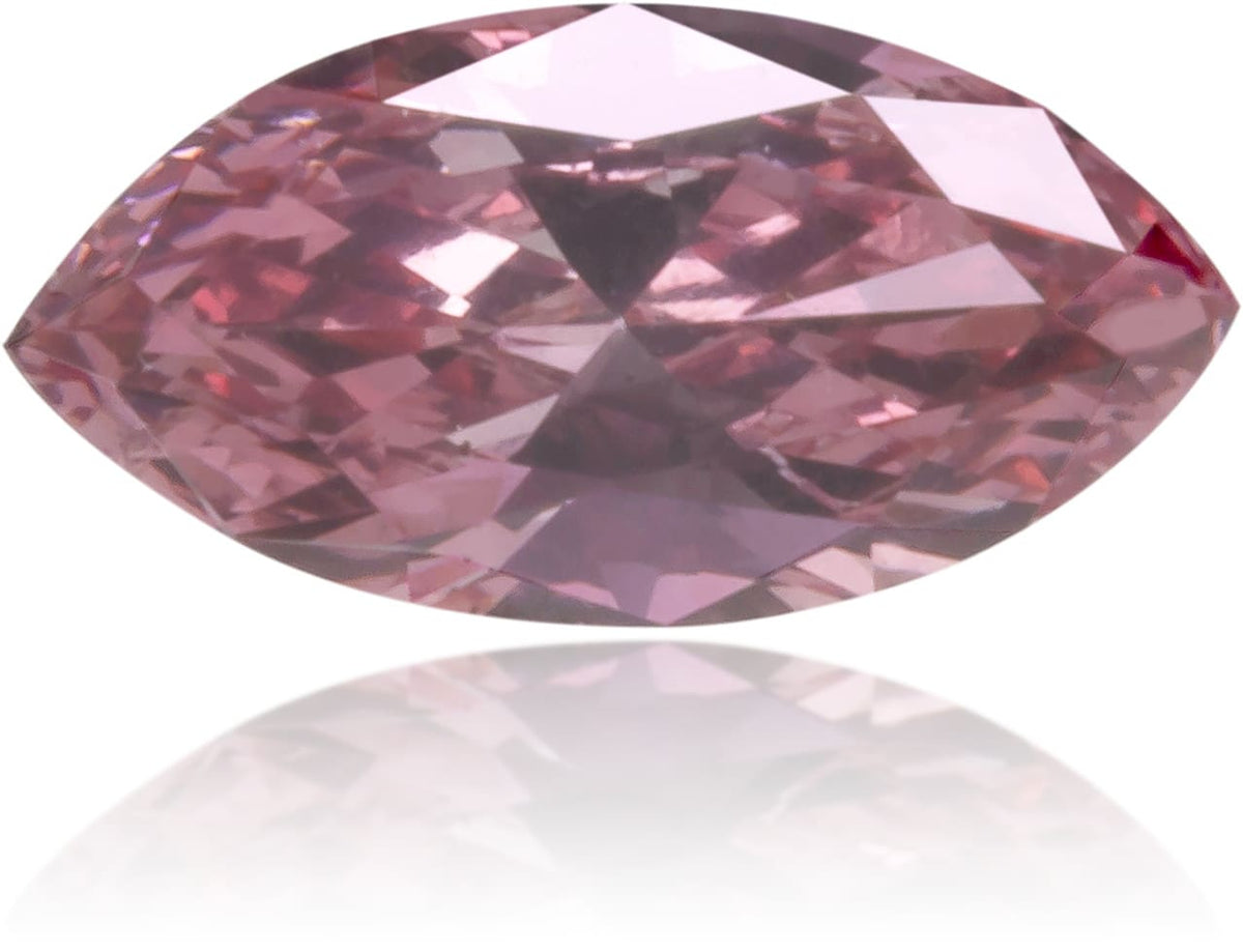 Natural Pink Diamond Marquise 0.16 ct Polished