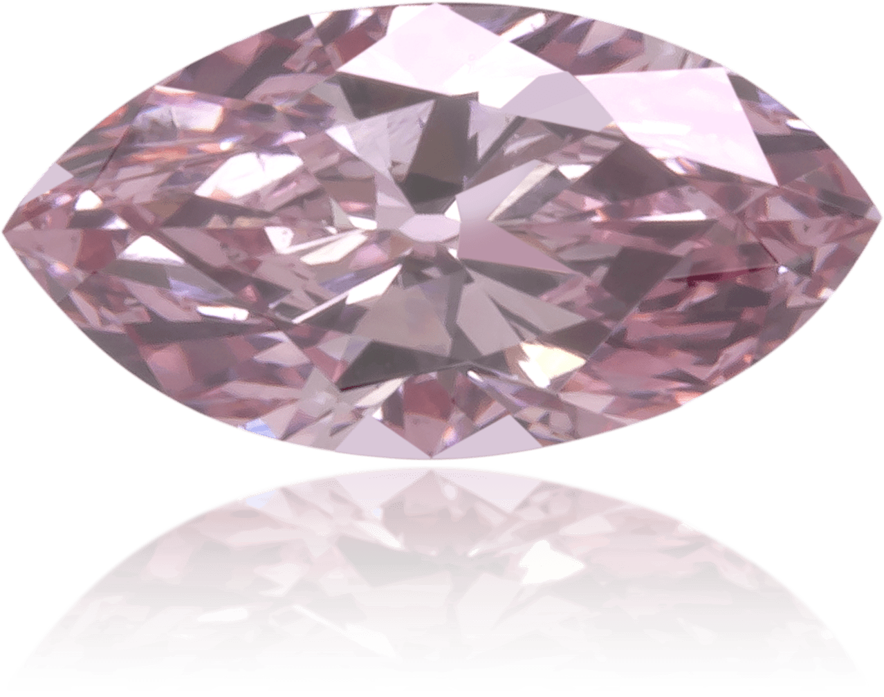 Natural Pink Diamond Marquise 0.15 ct Polished