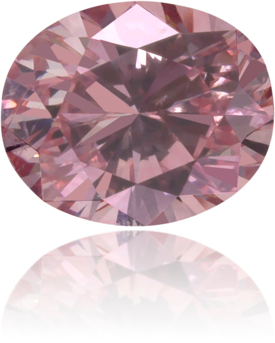 Natural Pink Diamond Oval 0.23 ct Polished