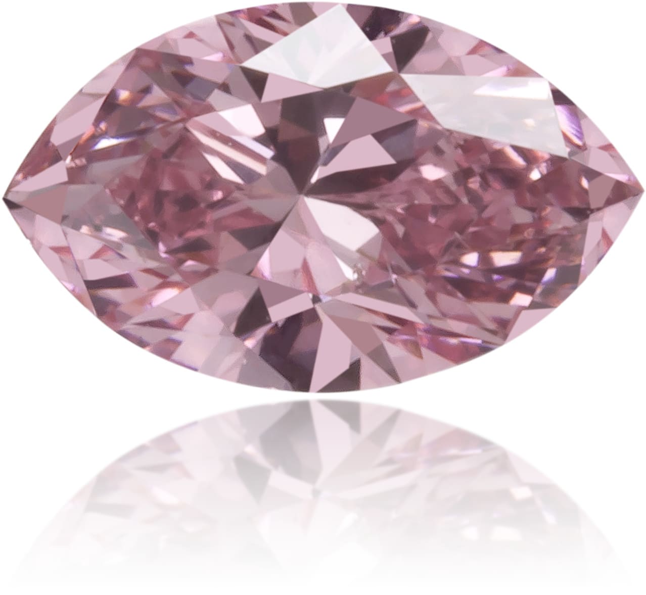Natural Pink Diamond Marquise 0.20 ct Polished